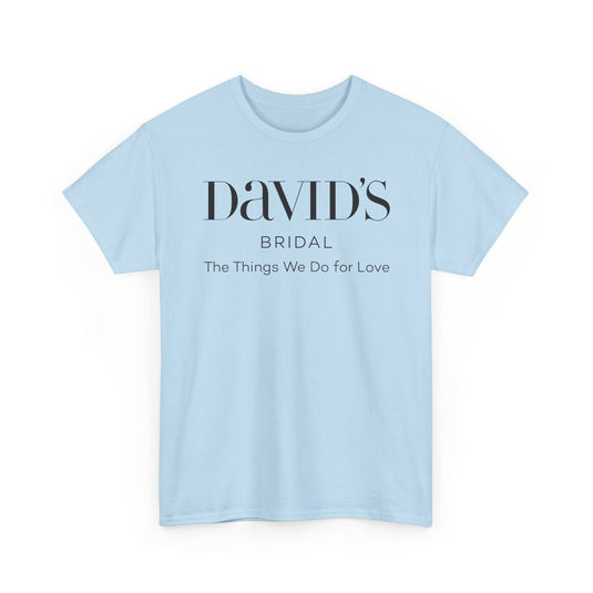 David's Bridal T-Shirt - Bankrupt Wedding Store Logo Tee - Bridal Chain