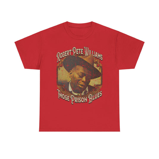 Those Prison Blues 1959 Louisiana Robert Pete Williams Album T-shirt