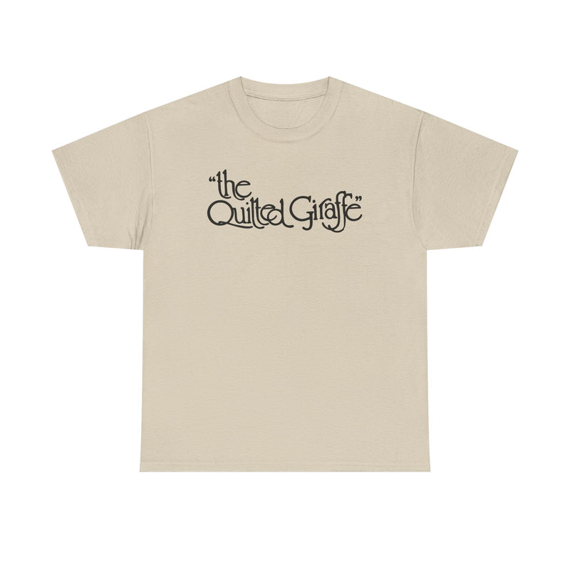 Load image into Gallery viewer, The Quilted Giraffe T-Shirt - Fine Dining Industry Defunct Logo Tee
