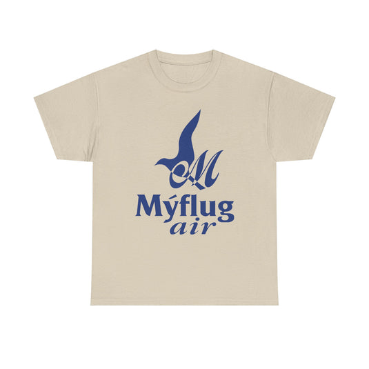 Myflug Air Icelandic Aviation Classic Logo T-Shirt