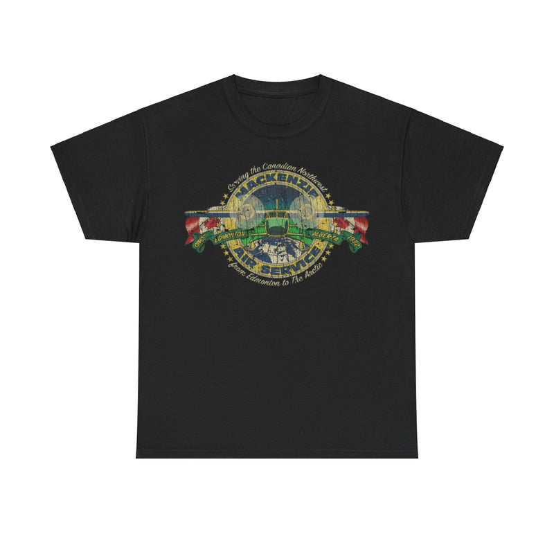 Load image into Gallery viewer, Mackenzie Air Service 1932 Airlines Distressed Print T-shirt
