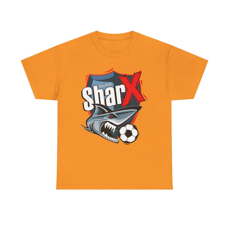 Load image into Gallery viewer, Norfolk SharX Virginia Major Indoor Soccer League 2011-2012 T-shirt
