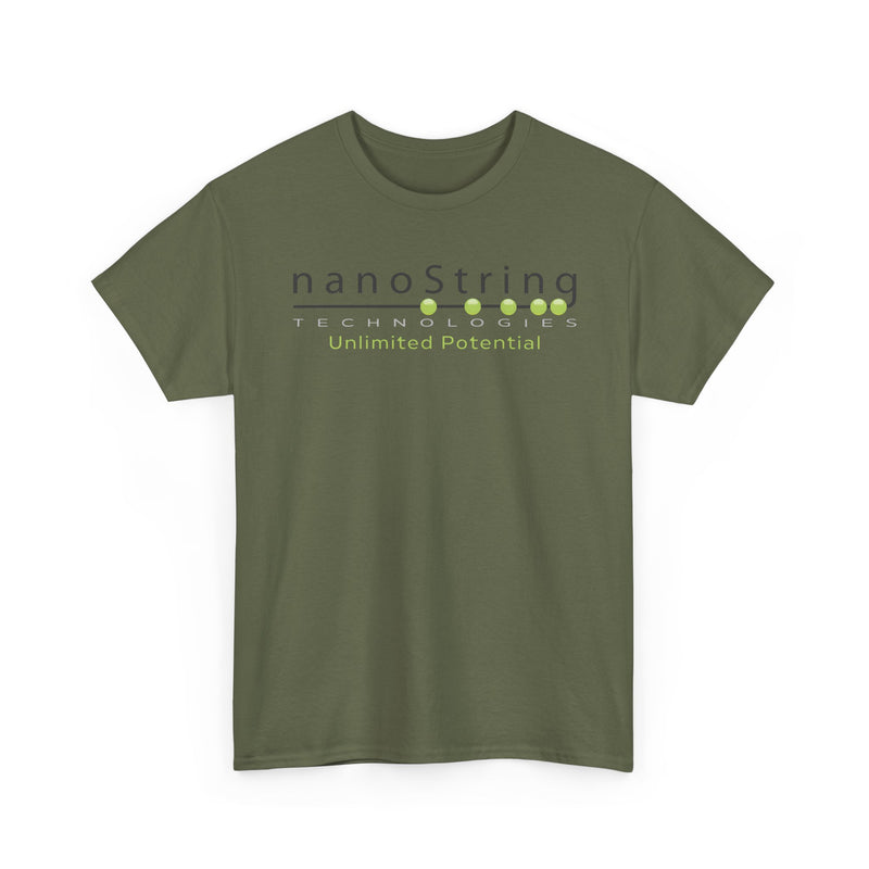 Load image into Gallery viewer, NanoString Technologies Defunct T-Shirt Unlimited Potential Biotech Science Tee
