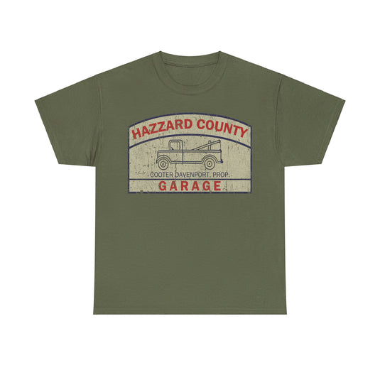 Hazzard County Garage Dukes Hazzard TV Show T-shirt