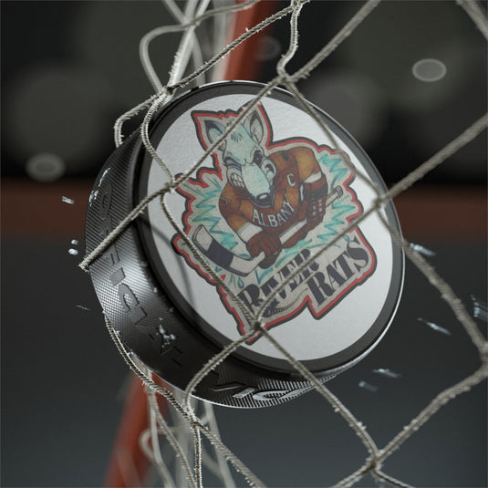 Albany River Rats New York Hockey Puck