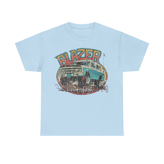 K5 Blazer 4x4 1971 Car Distressed Print T-shirt