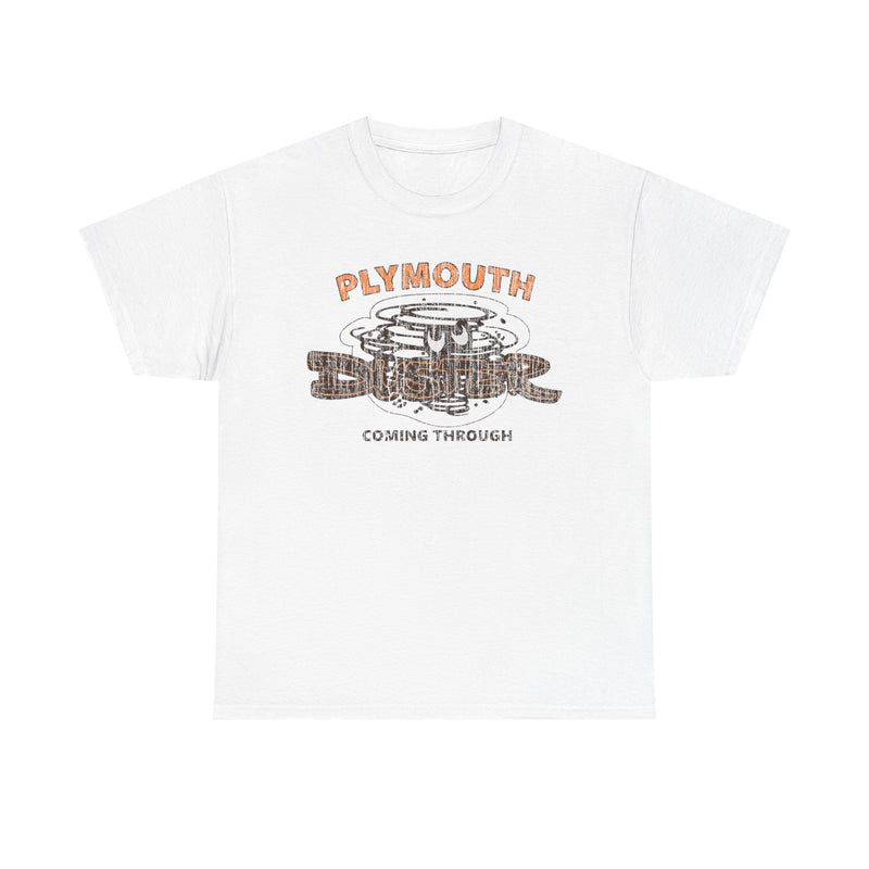 Load image into Gallery viewer, Plymouth Duster Coming Through Car T-shirt
