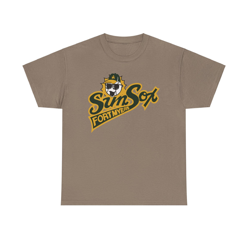 Load image into Gallery viewer, Fort Myers Sun Sox Florida Senior Basketball 1989-1990 T-shirt
