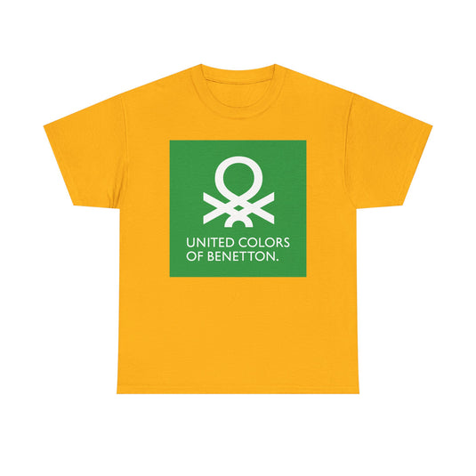 United Colors of Benetton Retail Store Vibrant Diversity Logo T-Shirt