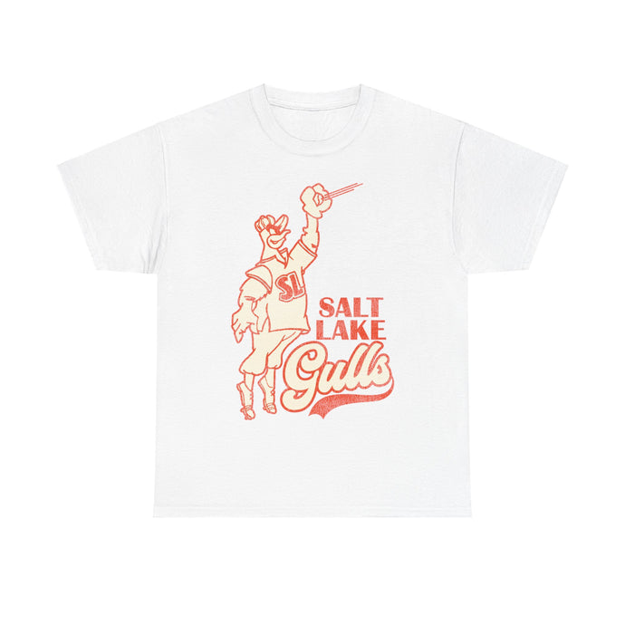 Salt Lake Gulls Nostalgic Retro Baseball Team T-shirt