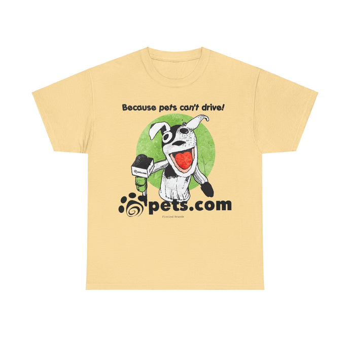 Pets.com Online Store Nostalgic Retro Logo T-shirt