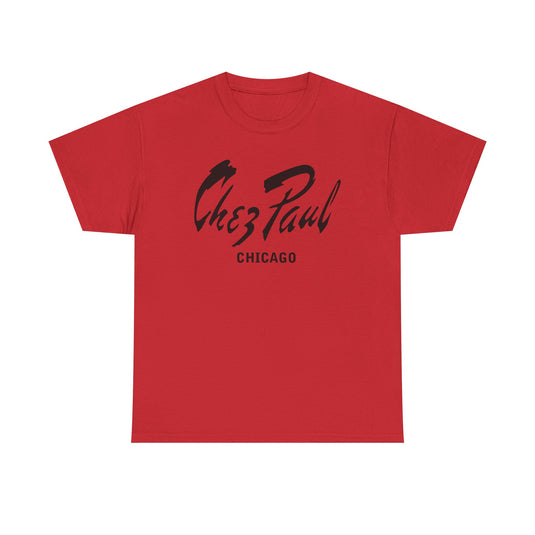 Chez Paul T-Shirt - French Fine Dining Industry Defunct Logo Tee