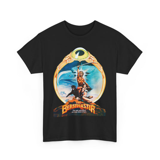 The Beastmaster 1982 Sword Sorcery Action Adventure Movie Poster T-shirt