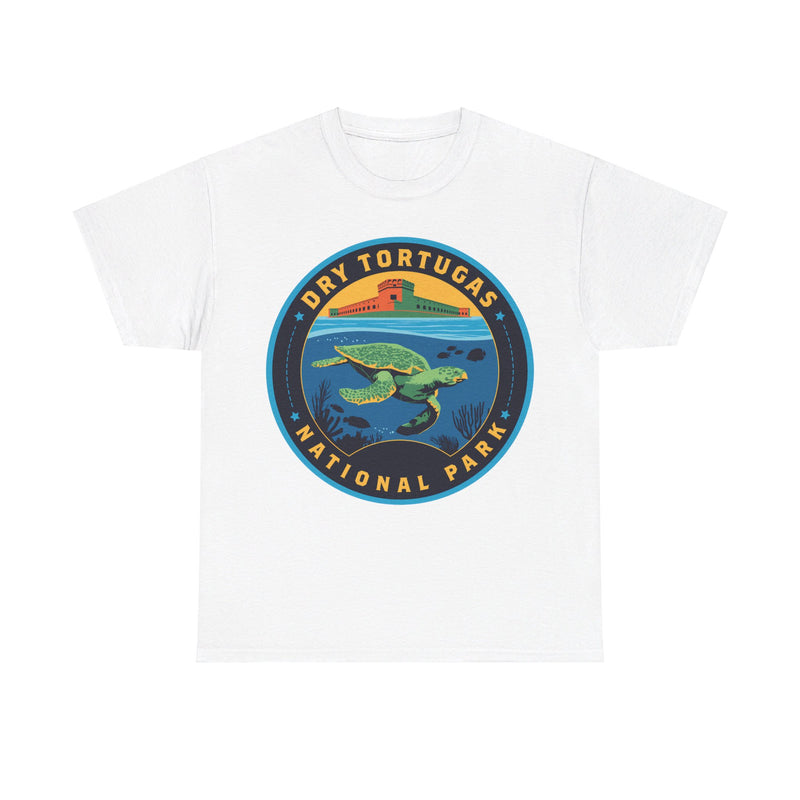 Load image into Gallery viewer, Dry Tortugas National Park Florida Round Logo T-shirt
