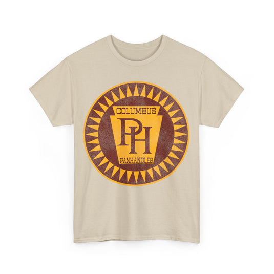 Columbus Panhandles Retro Nostalgic Football T-shirt