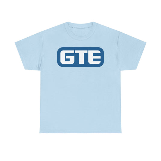 GTE Telecommunications Logo Vintage Phone Company T-Shirt