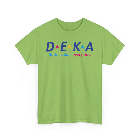 DEKA Better Value Every Day Vintage Logo T-Shirt