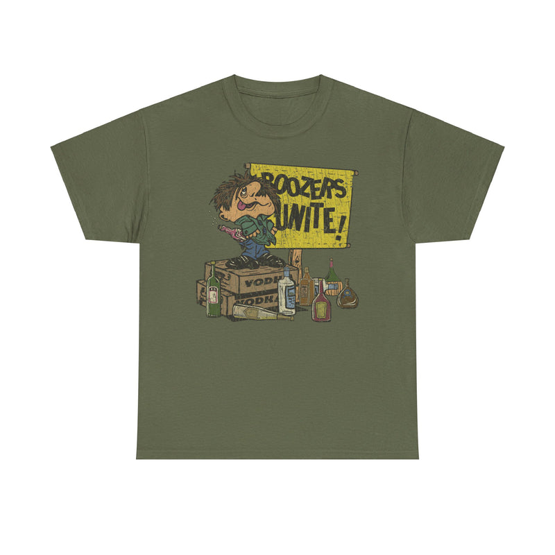 Load image into Gallery viewer, Boozers Unite 1972 Nostalgic T-shirt
