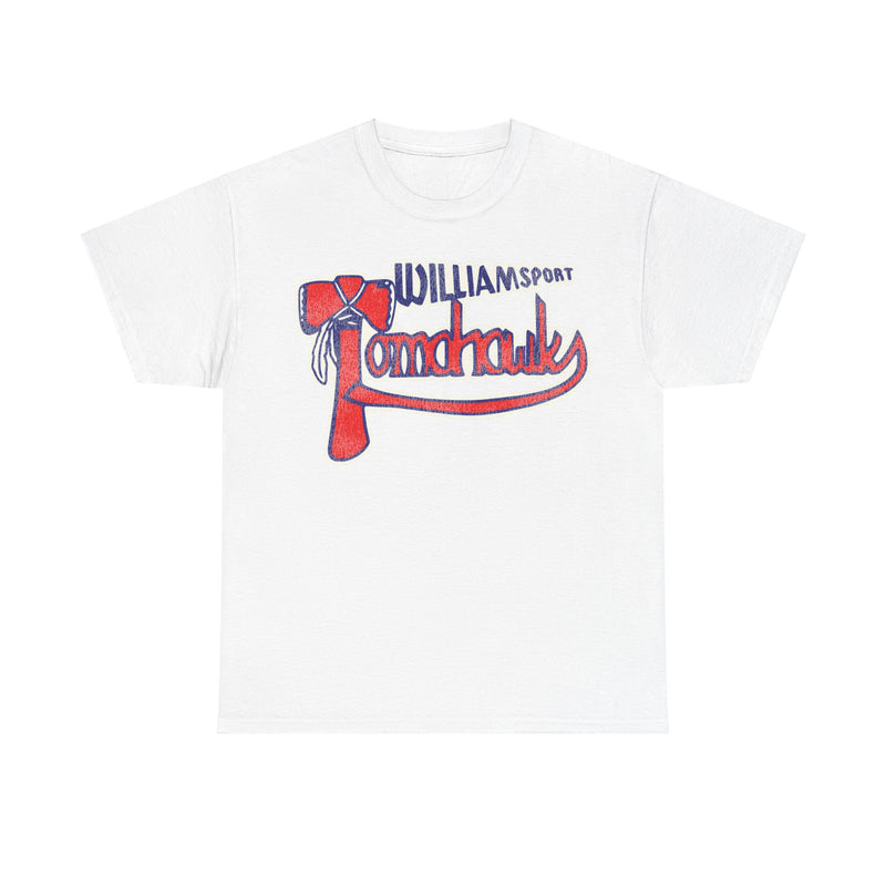 Load image into Gallery viewer, Williamsport Tomahawks Nostalgic Retro Baseball Team T-shirt
