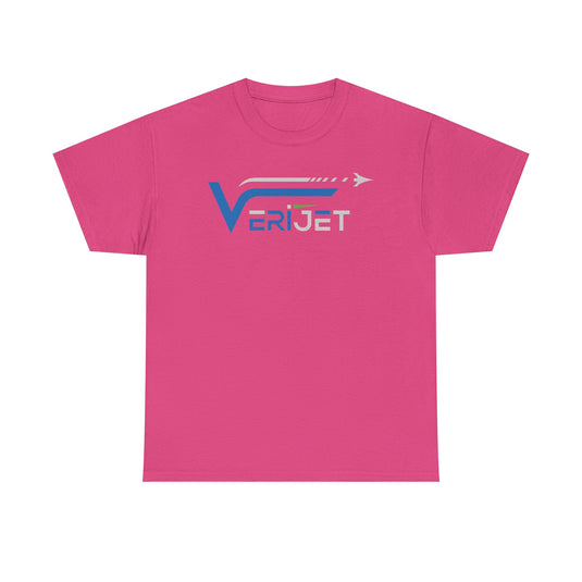 Verijet Private Jet Charter Logo T-Shirt Aviation