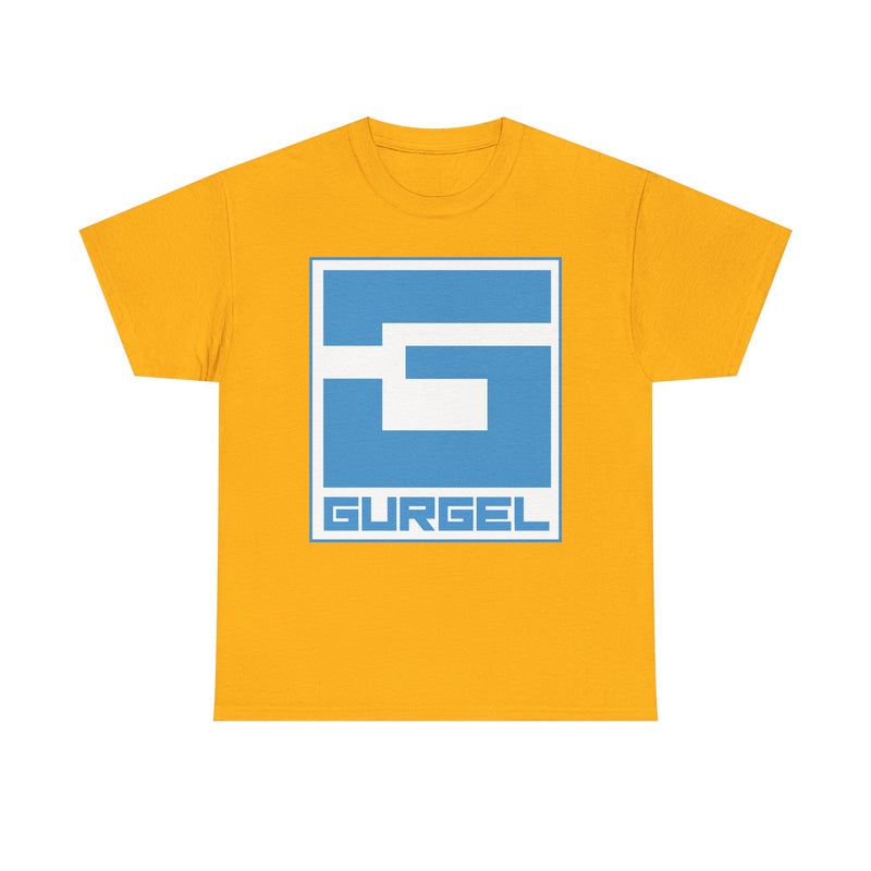 Load image into Gallery viewer, Gurgel Classic Blue Logo Brazilian Automobile Company T-shirt
