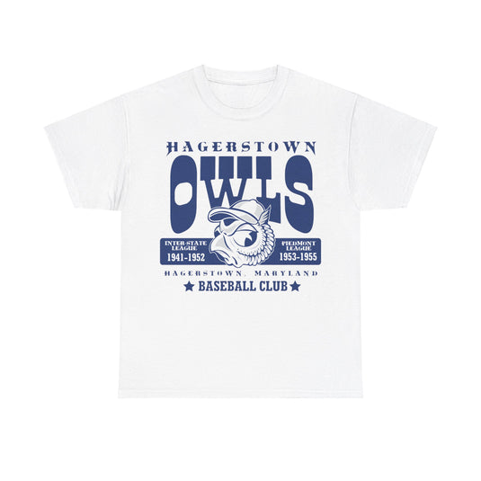 Hagerstown Owls Maryland Baseball T-shirt