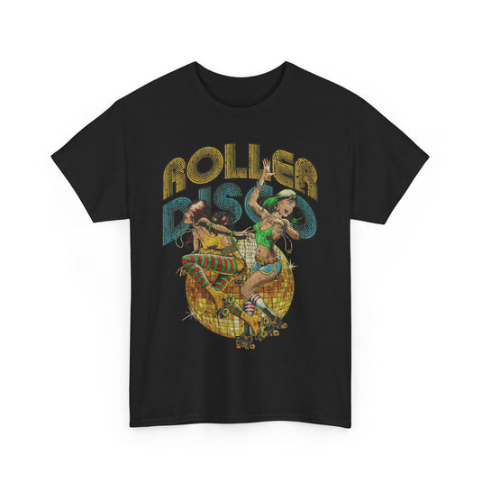Roller Disco 1980 Party Nightclub Skating T-shirt