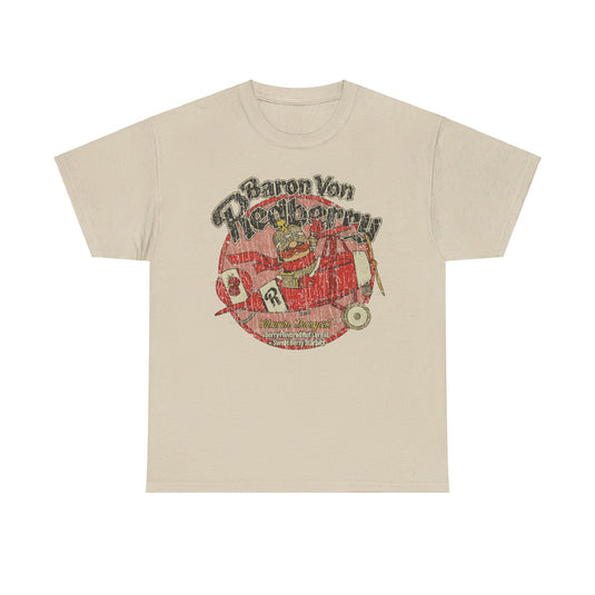 Baron Von Redberry Quaker Oats Cereal Mascot T-shirt