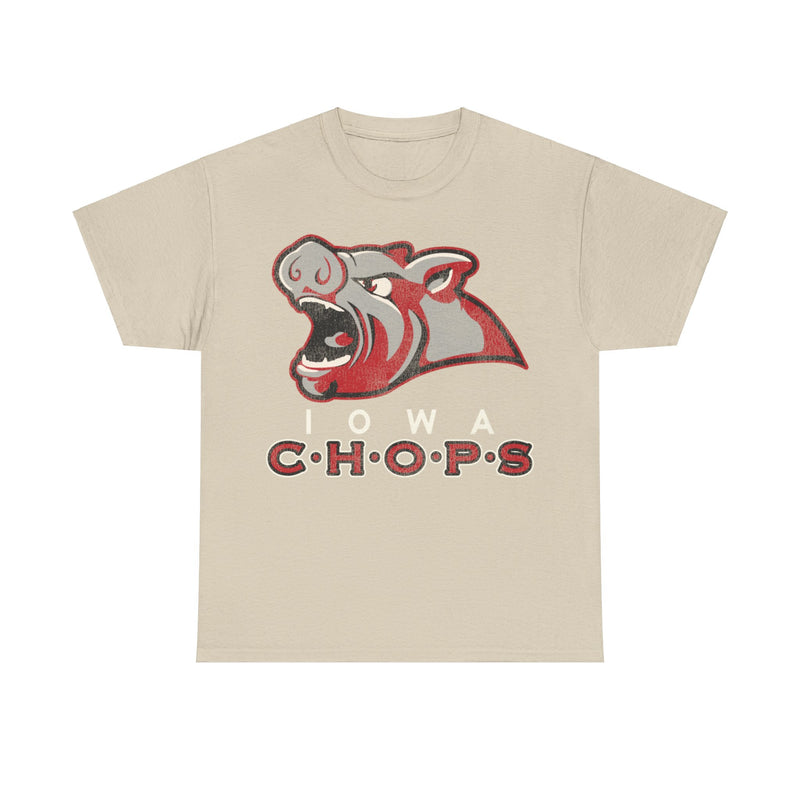 Load image into Gallery viewer, Iowa Chops Hockey Team Nostalgic Logo T-shirt
