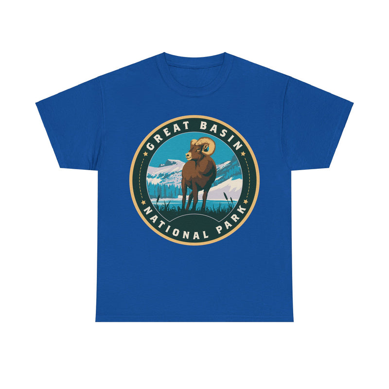 Load image into Gallery viewer, Great Basin National Park Nevada Round Logo T-shirt
