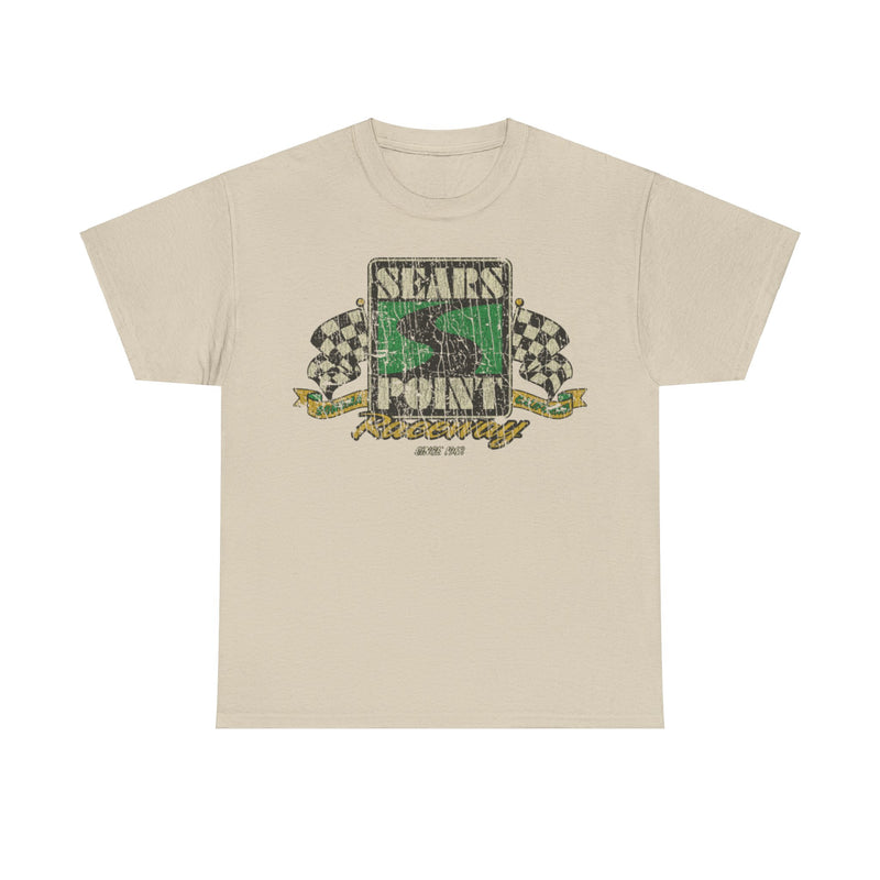Load image into Gallery viewer, Sears Point Raceway 1968 Distressed Print T-shirt
