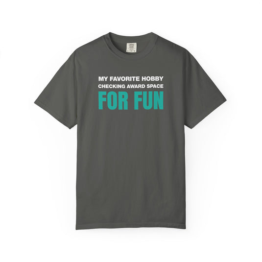 Award Space Fun Credit Card Points Miles Travel T-shirt