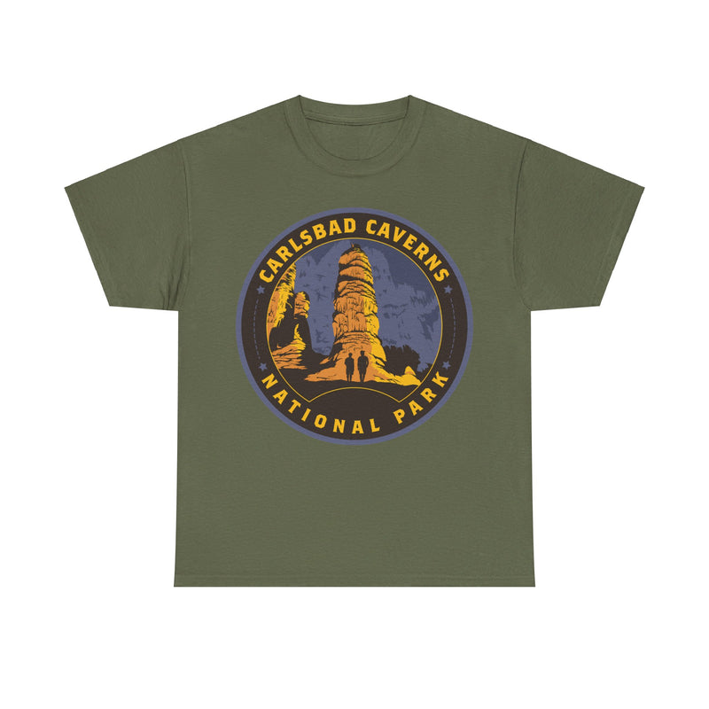 Load image into Gallery viewer, Carlsbad Caverns National Park New Mexico Round Logo T-shirt
