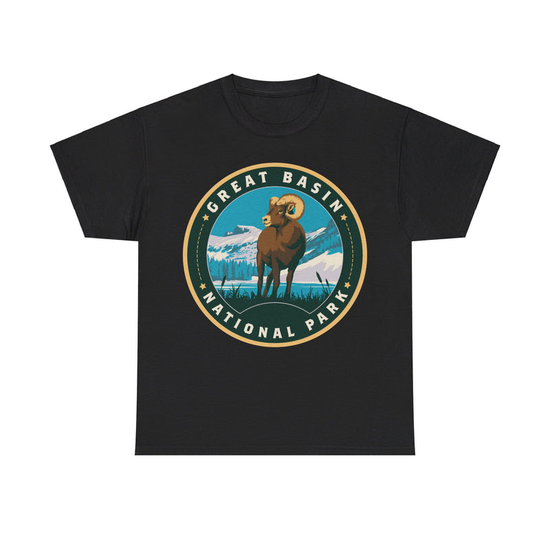 Load image into Gallery viewer, Great Basin National Park Nevada Round Logo T-shirt
