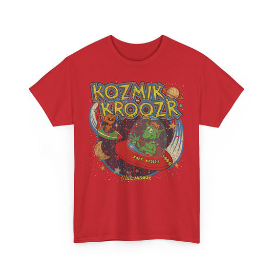 Kozmik Kroozr Nostalgic 1982 Video Game T-shirt