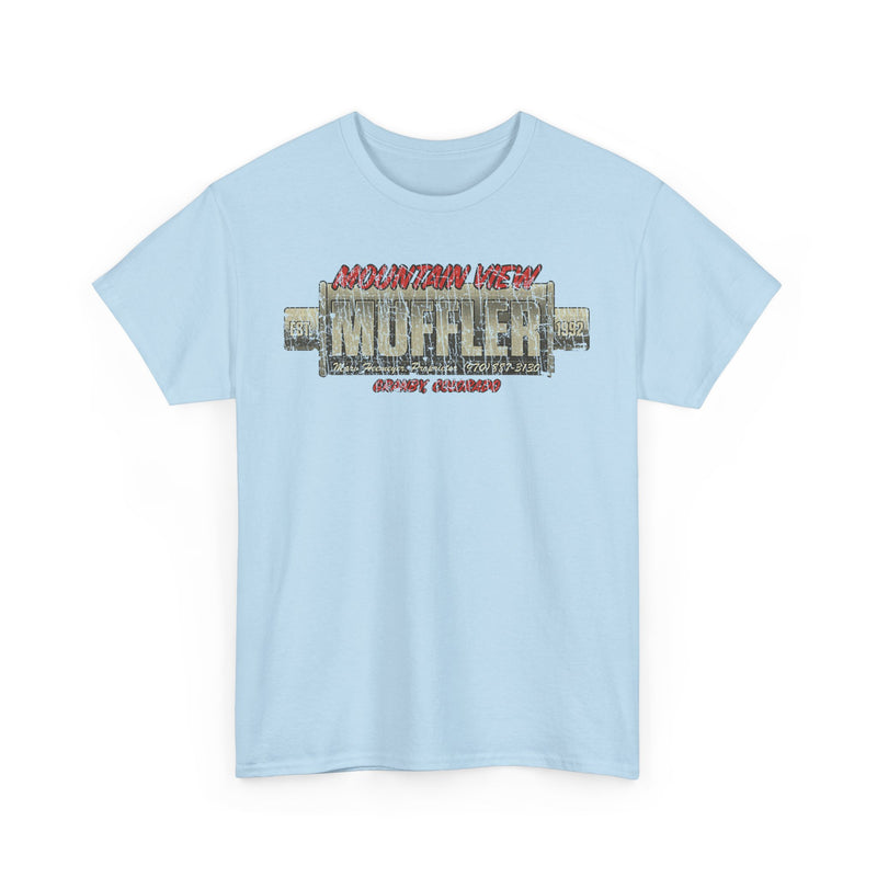 Load image into Gallery viewer, Mountain View Muffler Est 1992 Colorado T-shirt
