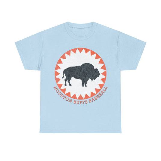 Houston Buffs Buffalos Nostalgic Retro Baseball Team T-shirt