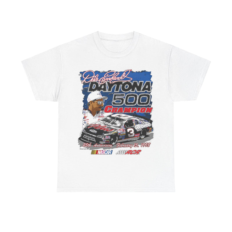 Load image into Gallery viewer, Dale Earnhardt Daytona 500 25th Anniversary Racing T-shirt
