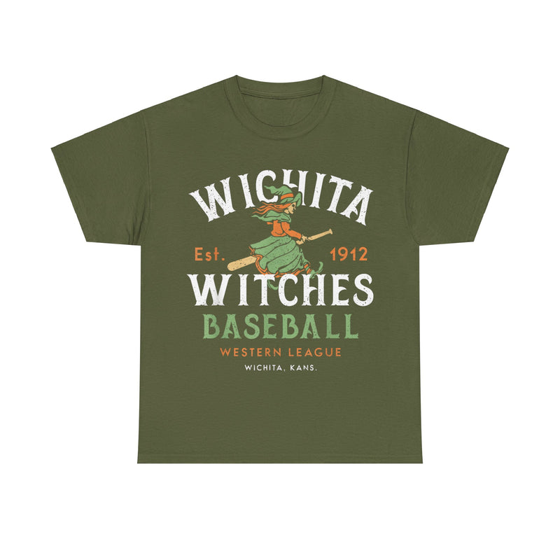 Load image into Gallery viewer, Wichita Witches Kansas Nostalgic Retro Baseball Team T-shirt
