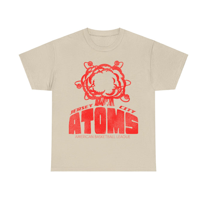 Jersey City Atoms Basketball Team Nostalgic Retro T-shirt