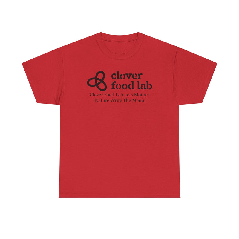 Load image into Gallery viewer, Clover Food Lab T-Shirt - Restaurant Chain Logo Tee - Vegetarian
