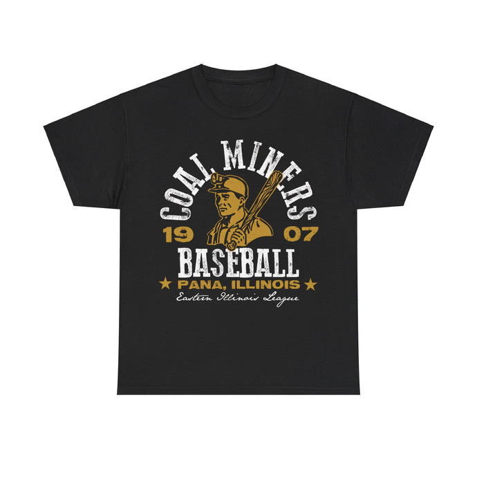 Pana Coal Miners Est 1907 Illinois Baseball T-shirt