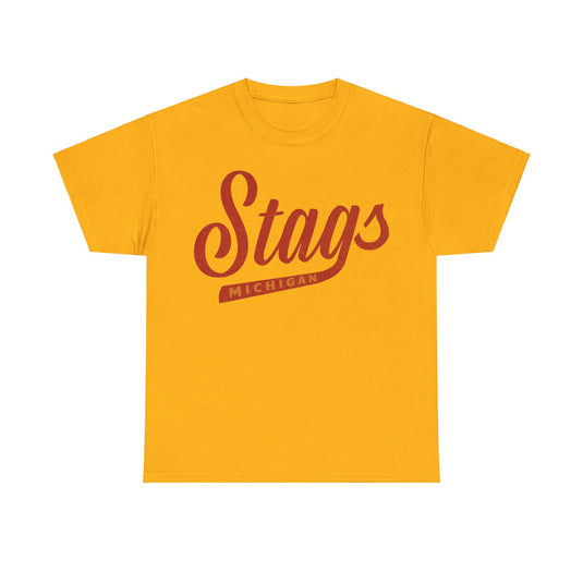 Michigan Stags WHA Hockey Team T-shirt