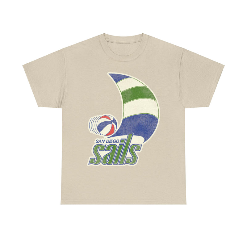 Load image into Gallery viewer, San Diego Sails Basketball Team Nostalgic Retro T-shirt
