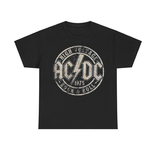 ACDC 1975 Rock & Roll Music Nostalgic T-shirt