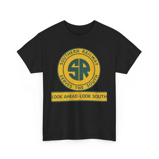Southern Railway Serves The South Vintage Railroad Logo T-Shirt