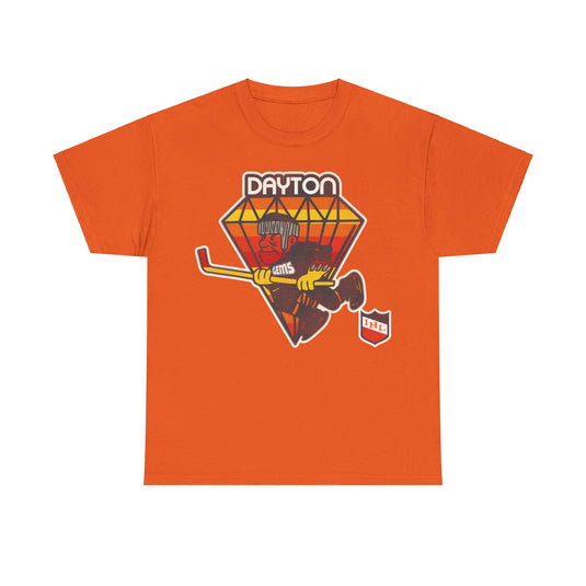 Dayton Gems Ohio IHL Hockey Team T-shirt