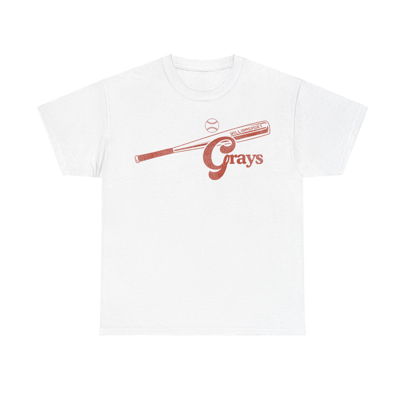 Load image into Gallery viewer, Williamsport Grays Nostalgic Retro Baseball Team T-shirt
