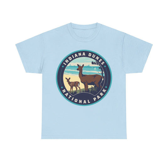 Indiana Dunes National Park Round Logo T-shirt