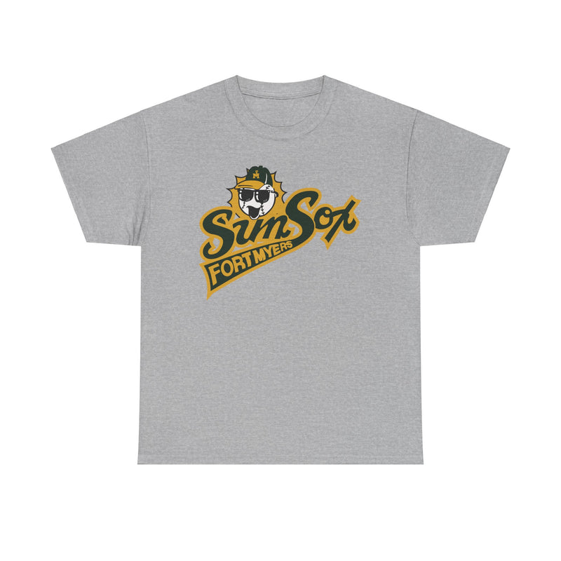 Load image into Gallery viewer, Fort Myers Sun Sox Florida Senior Basketball 1989-1990 T-shirt
